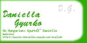 daniella gyurko business card